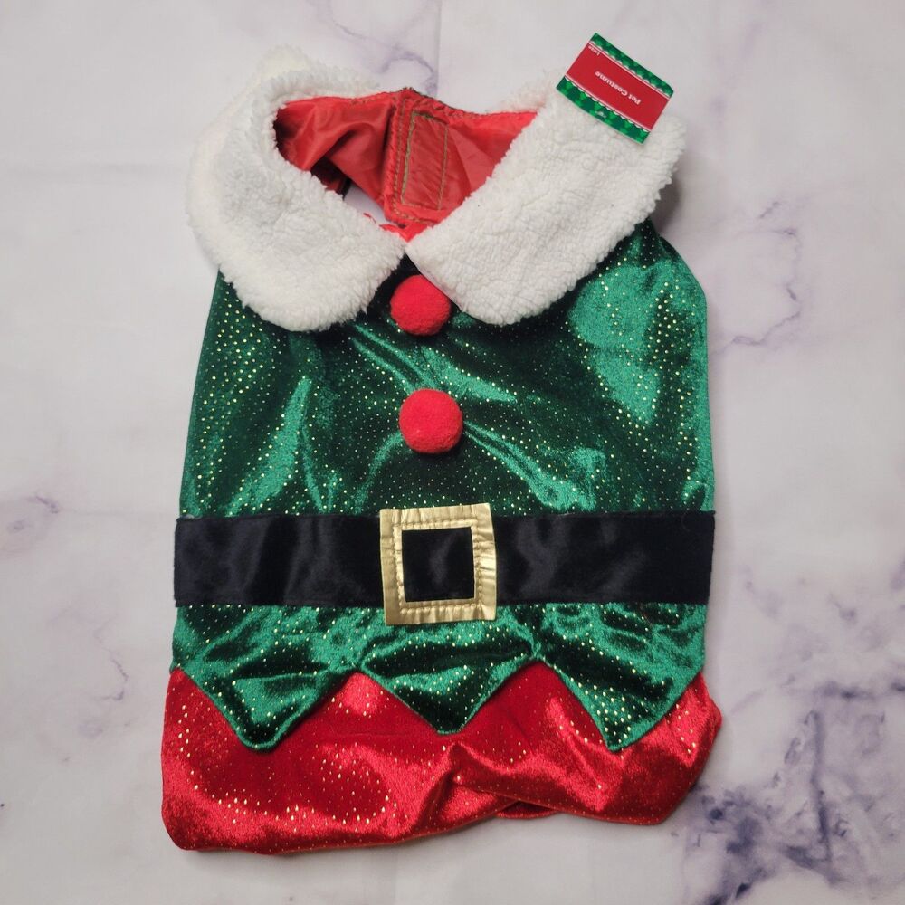 Holiday Red Green Pet Costume